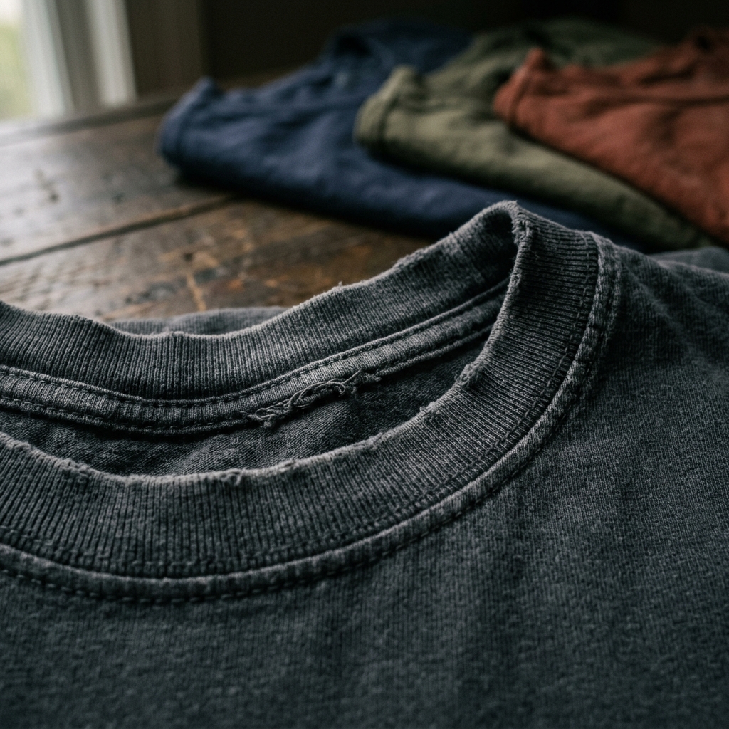 Garment Dye vs. Pigment Dye: The Vintage Wash Breakdown